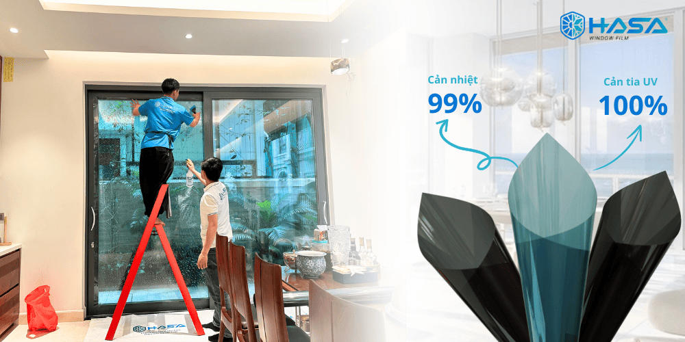 Chống nóng mùa hè với phim cách nhiệt cao cấp